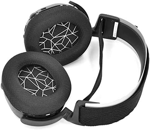 Upgrade Your Gaming Comfort with Premium Replacement Ear Pads for Steel Series Arctis 3/5/7/9 – Ideal Noise Isolation & Enhanced Sound Quality, Stylish Black & Gray Design for Extended Play Sessions