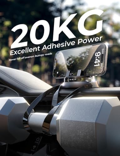 LISEN 360° Rotatable Dashboard Car Phone Holder – Ultimate Multifunctional Mount for i Phone 15 Pro Max, 14, 13, 12 & Samsung S23, S22 – Unmatched Stability and Effortless Installation for Enhanced Driving Safety and Convenience