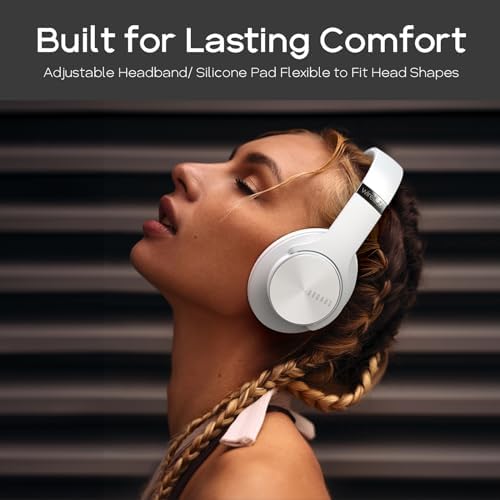 Transform Your Listening Journey with DOQAUS Over-Ear Bluetooth Headphones: 90-Hour Playtime, Tailored EQ Settings, and Superior Noise Cancellation for Unmatched Comfort and Audio Clarity in Music and Calls