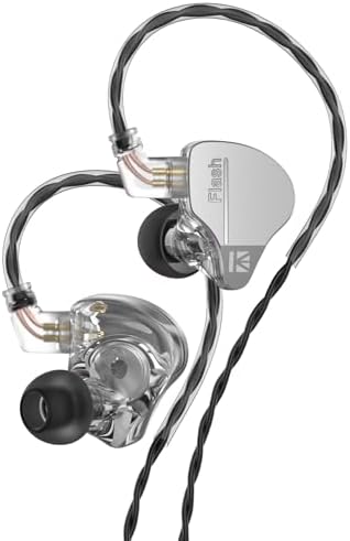 KZ ZSN Pro Hybrid In-Ear Headphones – Premium 1 BA & 1 DD Gaming Earbuds with Detachable 3.5 mm Cable for Crystal-Clear Sound and Ergonomic Comfort – Stylish Purple Finish, Enhanced Device Compatibility for Gamers and Audiophiles