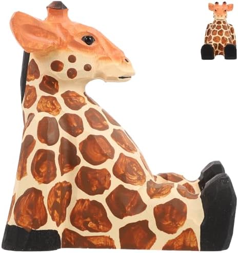 Mobile Phone Holder Telephone Stand Wooden Giraffe Cellphone Support Smartphone Holder for Desk Office Aceesorires – Enhanced Compatibility and Speed