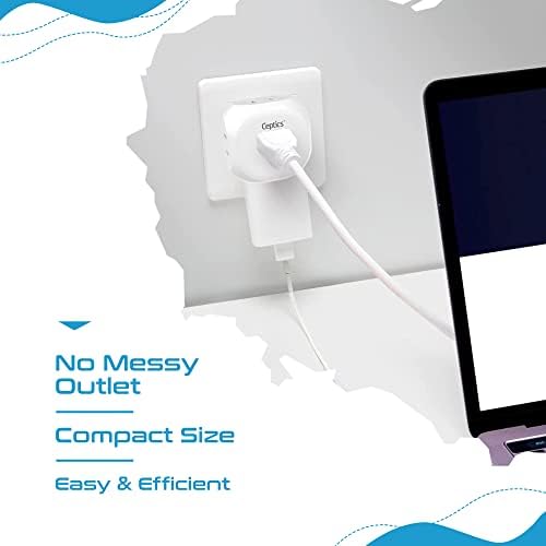 Ultimate Compact Travel Power Adapter for UK & Ireland – Dual USB & USB-C Fast Charger with 3.1 A Output – Type G Plug Converter for Seamless Global Connectivity in Hong Kong, England, Dubai, and Saudi Arabia – Safe, Efficient Design for Smart Travelers