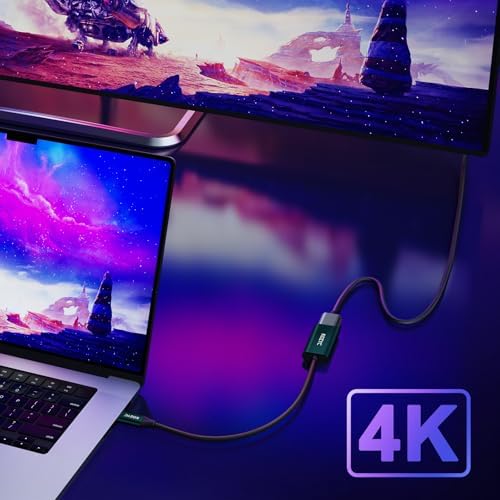 Transform Your Workspace with the USB C to Dual HDMI Adapter – 4 K 60 Hz Display Extender for Mac Book, Dell XPS & Samsung Galaxy S9 – Ultimate Solution for Multitasking Professionals & Gamers – MST Mode Ready for Seamless Windows Integration – Chic Green Design for Modern Aesthetics – Elevate Streaming, Presentations & Gaming with Stunning Visual Clarity – Compact & Durable for On-the-Go Connectivity