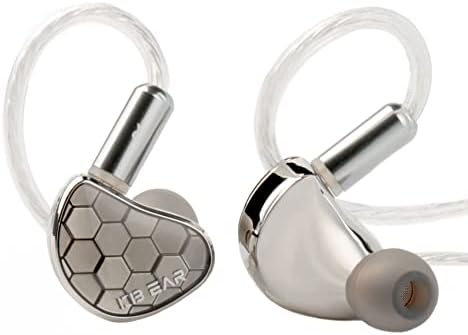 Elevate Your Sound Experience with keephifi KBEAR Xuanwu In-Ear Monitor Headphones – Premium IEM Earphones for Musicians and Audiophiles, Featuring 1 Dynamic Driver for Deep Bass and Crisp Highs, Stunning Electroplating Mirror Finish, Detachable 2 Pin OFC Silver-Plated Cable for Ultimate Durability, Lightweight Design for Long-Lasting Comfort, and No Mic for Uncompromised Audio Quality – Perfect for Studio and Live Performance Use.