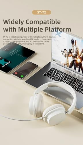 Experience Unmatched Comfort and Portability with Premium Foldable Wireless Bluetooth Headphones – Plush Leather Ear Cushions for All-Day Listening and Effortless Connectivity on the Go