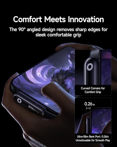 Baseus 100 W USB C Cable with Right Angle Design – Ultimate Fast Charging Solution for i Phone 16, Galaxy S24/S23 & Mac Book – Stylish Atmosphere Light Indicator – Durable, Versatile, and Ergonomic for Enhanced Performance on the Go