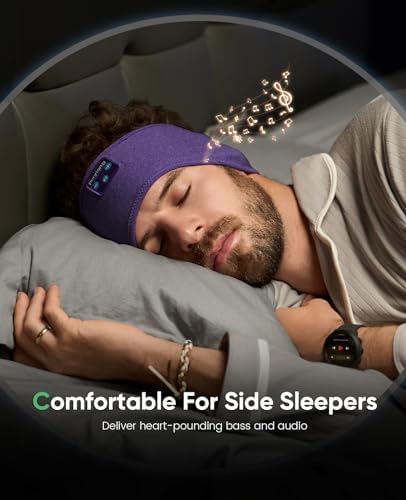 Perytong Wireless Bluetooth Sports Headband Headphones – Ultimate Comfort & Crystal-Clear Sound for Sleep, Yoga & Jogging – Perfect for Insomnia Relief, Meditation, and Easy Device Pairing