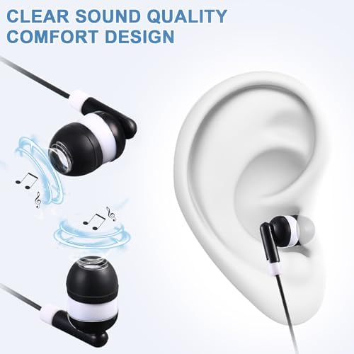 Discover the Konohan 160-Pack Classroom Wired Earbuds, the ultimate audio solution tailored for educational settings. Each pack includes 160 individually bagged multicolor headphones, perfect for easy distribution in classrooms, libraries, and study groups. Designed with students in mind, these lightweight and durable wired earphones provide seamless compatibility across various devices, ensuring an engaging and distraction-free learning experience. With eight vibrant colors, students can effortlessly identify their own pair while adding a splash of fun to their studies. Ideal for online learning and collaborative activities, the secure fit and superior sound quality enhance focus and immersion. Elevate your classroom environment with these reliable, high-performance earbuds, built to withstand daily use and foster a productive learning atmosphere.