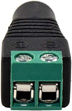 HQRP 12 V 5 A 60 W AC DC Switching Power Supply Adapter – Reliable Charger for CCTV Cameras, LED Strip Lights, and Electronic Devices – Safe, Efficient Power Delivery with Short Circuit Protection