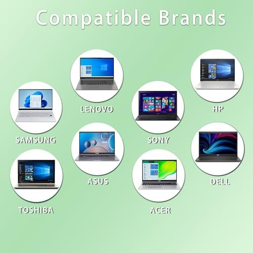 Ultimate 90 W Universal AC Laptop Charger with 16 Interchangeable Tips for Broad Compatibility and Fast Charging – Ideal Replacement for Dell, HP, Acer, Asus, Lenovo, and More – Global Input/Output Voltage Support 100-240 V 50/60 Hz – Reliable Power Supply for Notebooks and Ultrabooks – Exceptional Customer Support Guaranteed