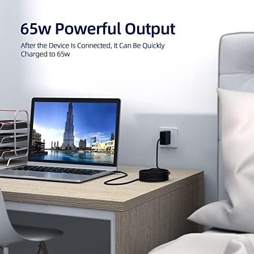Efficient 7.5 FT USB-C Power Adapter for JBL Xtreme 3 Bluetooth Speaker – Rapid 65 W Charging, UL Certified Safety Features, and Foldable Design for Ultimate Convenience