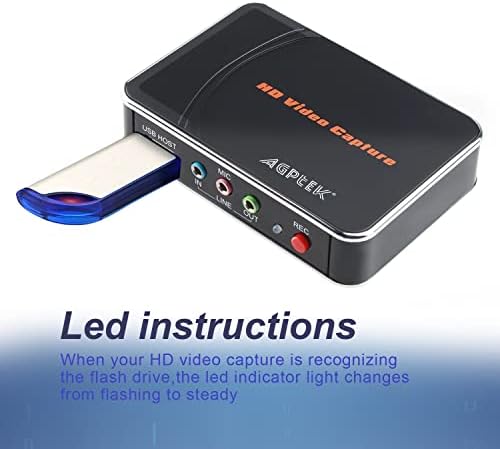Ultra-Fast 32 GB FAT32 USB 2.0 Flash Drive – Versatile Memory Stick for Game Capture, Laptops & External Storage with LED Indicator for Easy Data Transfer Monitoring