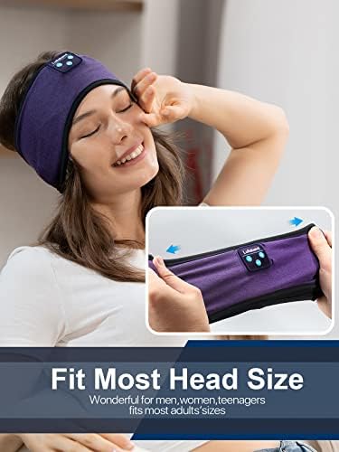 Ultimate Bluetooth Sleep Headphones Headband for Side Sleepers – Premium Wireless Music Mask with HD Sound for Travelers, Yogis, and Meditation Lovers – Unleash Effortless Comfort and Serenity with Cutting-Edge Connectivity and Relaxing Audio Experience