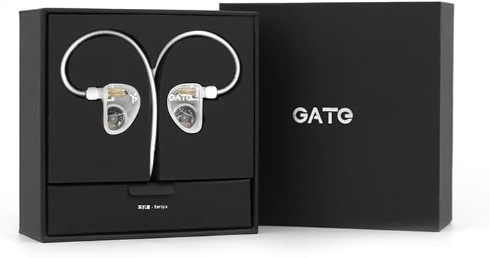 Experience Unmatched Audio Clarity with Fanmusic TRUTHEAR GATE Dynamic Driver In-Ear Headphones – Sleek Black Design, Detachable 0.78 mm 2-Pin Cable, and Integrated Microphone for Seamless Connectivity and Comfort, Perfect for Audiophiles and Everyday Listeners – Elevate Your Music Journey Today
