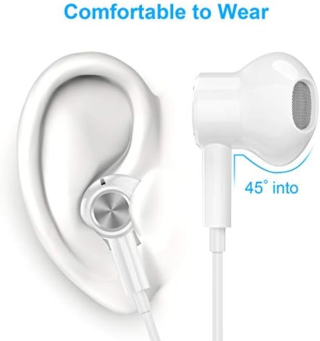 Experience Superior Sound with TITACUTE USB C Headphones – Noise-Canceling Magnetic Wired Earbuds for i Phone 16, Samsung Galaxy S25, Pixel & More – Ergonomic In-Ear Design for Comfort & Clarity, Built-in Mic for Hands-Free Calls, Enhanced Compatibility & Fast Connectivity