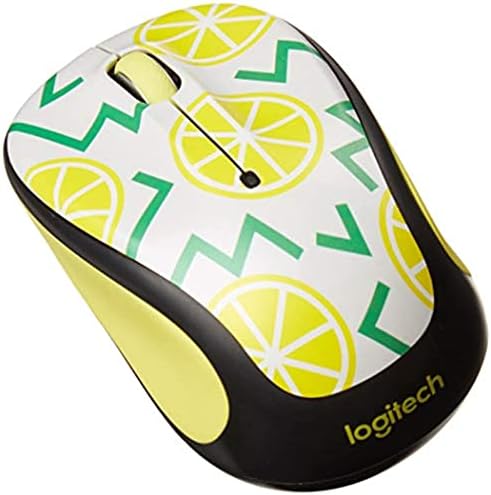 Logitech M325 Wireless Mouse in Cocktail Design – Ergonomic Comfort and Precision Tracking for All Operating Systems, Long Battery Life Up to 18 Months, Perfect for Travel and Home Office Setup