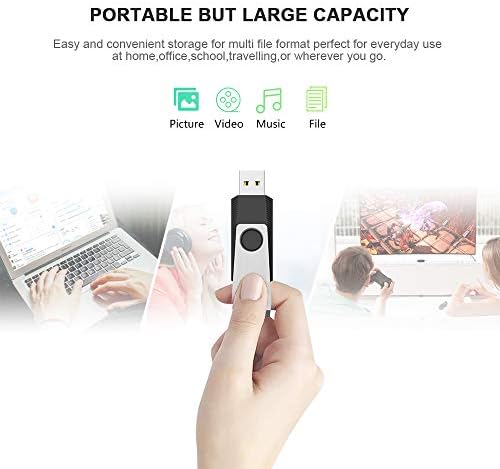 KEXIN 64 GB USB 3.0 Flash Drive 10-Pack – High-Speed, Reliable Data Storage for Photos, Videos & Files – Versatile Portable Memory Sticks Compatible with PCs, Laptops & Consoles – Perfect for Professionals & Students