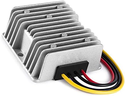 High-Efficiency Waterproof DC 24 V to 12 V Voltage Buck Converter – 20 A, 240 W Transformer for Automotive and Industrial Applications – Reliable Power Module with Enhanced Safety Features and Versatile Compatibility for Golf Carts and Forklifts