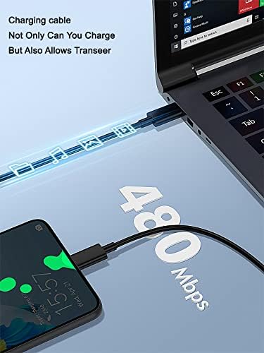 TSKYBEAR 2-Pack 45 W USB-C Super Fast Charger for Samsung Devices – Rapid Charging Solution with 6 ft Cable, Perfect for Galaxy S25/S24/S23/S22 Series, Note 20/10, and More – Enhanced Compatibility & Portability for On-the-Go Charging