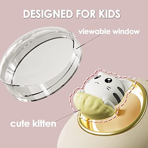 Enchanting Pink Cat Ear Bluetooth Headphones for Kids – Fun Noise-Cancelling Over-Ear Design with LED Lights, Ultimate Comfort for School, Travel, and Everyday Adventures – Elevate Young Music Experiences with Superior Sound Quality and Playful Style