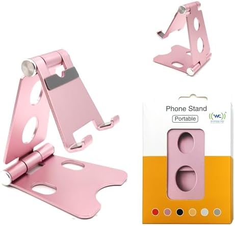 Versatile Adjustable Aluminum Cell Phone and Tablet Desk Mount Holder – Ergonomic Foldable Stand for Enhanced Productivity and Comfort – Compatible with All Mobile Devices for Optimal Viewing and Secure Stability