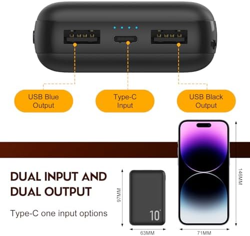High-Capacity 10,000 m Ah Heated Vest Battery Pack – Efficient 5 V 2 A Power Bank for Ultimate Comfort in Heated Clothing – Lightweight & Durable Design for Outdoor Adventures