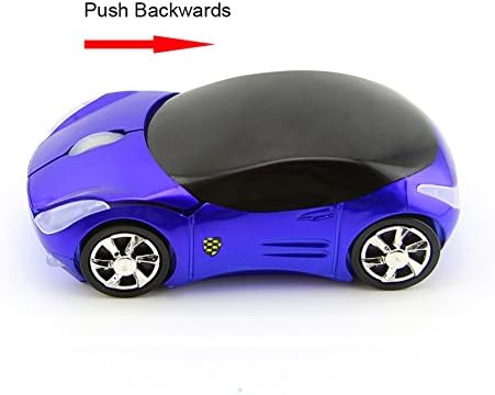 Vibrant Pink Car-Shaped Wireless Mouse for Small Hands – 2.4 GHz Ergonomic Optical Gaming Mouse with USB Receiver – Perfect for Kids, PC, and Laptop Use – Fun and Functional Computer Accessory