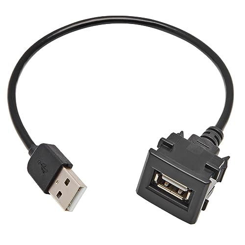 Upgrade Your Toyota Experience with the Anina USB Port Car Charger – Male to Female Panel Flush Mount Adapter for Tundra, RAV4, Camry, Corolla & More – Fast Charging Convenience with 2522 mm Extension Cable for Effortless Installation