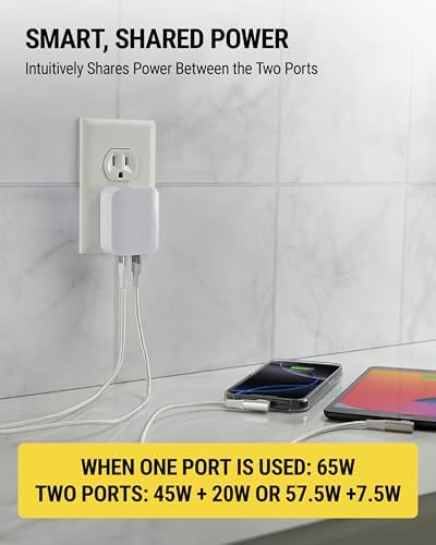 Scosche HPDC20-SP 20 W USB-C Fast Charger Mini Cube Wall Adapter – Ultra-Portable Power Delivery 3.0 for Swift Device Charging, 4 X Faster Charge Speed, Sleek Black Design for Enhanced Compatibility and Efficiency