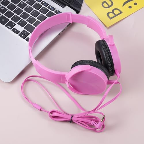 Classroom Audio Excellence: 10-Pack Durable Wired Headphones for Students – Adjustable Comfort, Enhanced Device Compatibility, Lightweight Design for Effortless Portability, Ideal for Group Learning and Focused Study Sessions