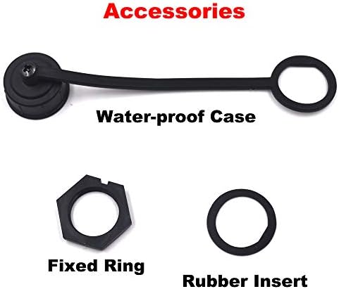 0.3 Meter USB 3.1 Type C Flush Mount Extension Cable – High-Speed 10 Gbps Data Transfer & 3 A Charging for Vehicle Dashboards, Boats, and Motorcycles – Durable Gold-Plated Connectors for Enhanced Performance and Compatibility