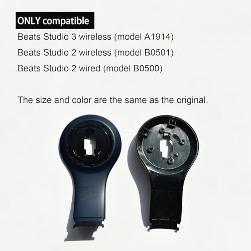 Upgrade Your Beats Studio 3 & Studio 2 Wireless Headphones with Yzcc SX Premium Inner Panel Replacement – OEM-Compatible White Shell for Superior Sound Enhancement and Design Restoration – Easy Installation, Long-Lasting Durability, and Perfect Fit for Audiophile Quality