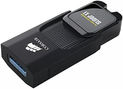 Corsair 32 GB USB 3.0 Flash Voyager Slider X1 – High-Speed Portable Storage with Universal Compatibility for Effortless File Transfers and Media Backup