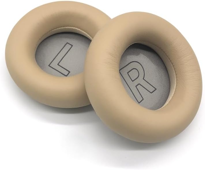 Upgrade Your B&O Beoplay H4 Experience with Luxurious Protein Leather Ear Pads – Soft Memory Sponge Cushions for Unmatched Comfort and Sound Quality – Ideal Replacement Accessories in Stylish Apricot Color