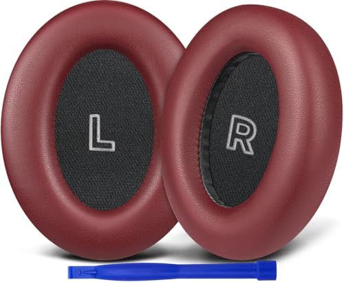 Transform Your Listening Experience with SOULWIT Replacement Earpads for Bose Quiet Comfort Wireless Headphones – Luxurious Ultra-Soft Protein Leather Cushions with Advanced High-Density Noise Cancelling Foam in Elegant Sandstone – Maximum Comfort, Superior Sound Isolation, and Effortless Installation for Extended Headphone Lifespan