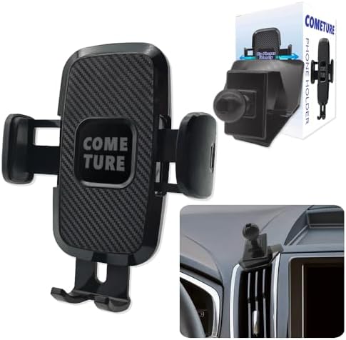 Elevate Your Ford Edge with COMETURE 360° Rotation Car Phone Holder – Premium Smartphone Cradle for 2015-2023 Models, Seamless Compatibility with i Phone & Android, Effortless Installation, Enhanced Stability, and Adjustable Viewing Angles for Safe Navigation and Hands-Free Calls