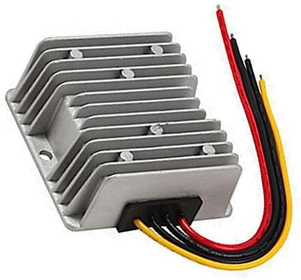 High-Efficiency Waterproof DC 24 V to 12 V Voltage Buck Converter – 20 A, 240 W Transformer for Automotive and Industrial Applications – Reliable Power Module with Enhanced Safety Features and Versatile Compatibility for Golf Carts and Forklifts