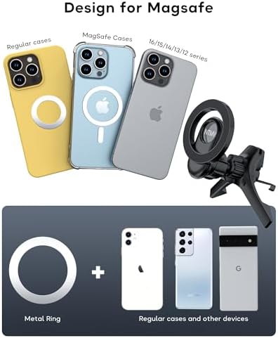 Elevate Your Drive with the NTMY CD Slot Phone Mount – One-Hand Operation, Universal Compatibility for i Phone & Android, Hands-Free Access for Navigation & Calls, Durable Design with 360-Degree Rotation, Perfect Car Accessory for Safer Driving Experience