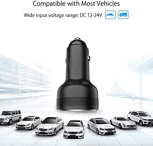 Rapid Charge 30 W/65 W Dual USB Car Charger for One Plus Devices – High-Speed Automobile Accessory for One Plus 13, 12 R, 11, 10, 9 Pro, Nord Series – Compact Design for Effortless Portability and Optimal Charging Performance – Essential Fast Charging Solution for On-the-Go Lifestyles – Premium Quality, Overheat Protection, and Versatile Compatibility for All Your One Plus Models – Keep Your Devices Powered and Ready Anywhere You Drive