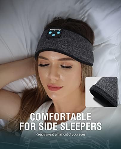 Perytong Wireless Bluetooth Sports Headband Headphones – Ultimate Comfort & Crystal-Clear Sound for Sleep, Yoga & Jogging – Perfect for Insomnia Relief, Meditation, and Easy Device Pairing