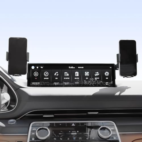 FICS Car Phone Holder for Genesis GV70 2026 Moder-Year – Custom-Fit Mount for Seamless Integration, Interior Accessories for Navigation, No Adhesive or Tools Required – Enhanced Compatibility and Speed