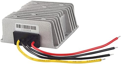 High-Performance Waterproof DC-DC Step Down Converter for Golf Carts – 24 V Power Transformer with 20 A Output (30 V-60 V Input) – Efficient Voltage Regulator Module for Enhanced Reliability and Compatibility with Outdoor Equipment