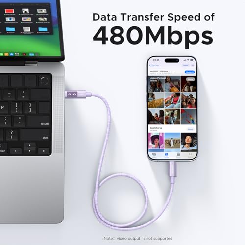 UGREEN Uno USB C to USB C Cable – 100 W Fast Charging with LED Display, 3.3 FT Length, Ideal for i Phone 16, Mac Book Pro, i Pad Pro, Galaxy S24 Ultra – High-Speed Data Transfer, Durable Design for Ultimate Convenience and Performance