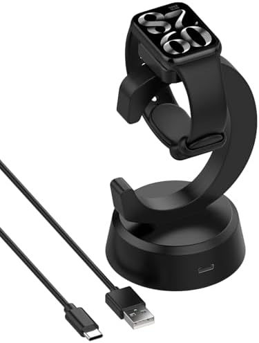 Revolutionize Your Smartwatch Charging with the LOKEKE USB Type C Dock for Redmi Watch 5 Active – Ultra-Fast, Stable Power Solution Featuring a Sleek, Portable Design Ideal for Home & Travel, Built to Endure Daily Wear and Tear