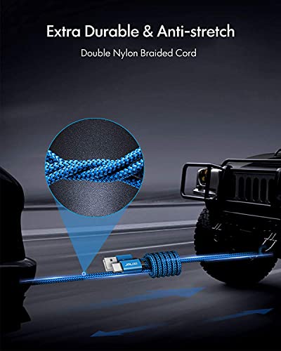 JALIXI 20 ft USB C Cable for Fast Charging – Ultra-Durable Type C Charger Cord Compatible with i Phone 15/16, Galaxy, PS5, Xbox Series X/S, Nintendo Switch & More – Unmatched Length & Enhanced Speed for Gaming and Streaming Power