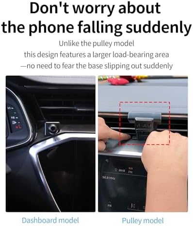 Custom-Fit Wireless Charging Phone Mount for Audi A6/A7 & S Series (2019-2025) – Qi-Compatible Holder for Hassle-Free Navigation and Hands-Free Usage, Mag Safe Ready, Effortless No-Tool Installation, Sleek Interior Upgrade, 360-Degree Rotating Design for Ultimate Viewing Flexibility