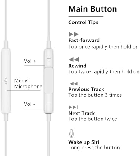 Elevate Your Audio Experience with 2025 Premium In-Ear Earbuds for Samsung Galaxy – Sleek White Stereo Headphones with 3.5 mm Jack, Integrated Microphone, and Effortless Volume Control – Designed for Maximum Comfort and Superior Sound Quality