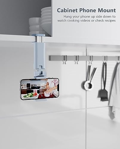 Mii KARE Universal Airplane Phone Holder – Innovative 360-Degree Rotating Smartphone Mount for Ultimate In-Flight Entertainment, Lightweight and Durable Travel Companion for Effortless Viewing on Tray Tables, Perfect for Long Flights and Quick Getaways