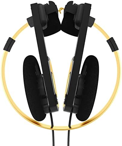 Koss Porta Pro Limited Edition On-Ear Headphones in Rhythm Beige – Exceptional Audio Fidelity for Enthusiasts and Casual Listeners – In-Line Microphone with Touch Control & Volume Adjustment – Vintage Aesthetic Meets Modern Technology – Durable Hard Carry Case for Optimal Portability and Protection – Perfect for Everyday Use and On-the-Go Listening