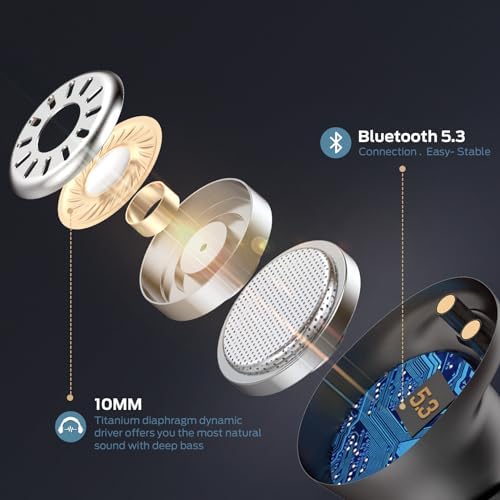 Revolutionary Monster Wireless Earbuds with Touch Control – Ultra-Lightweight Bluetooth Earphones for Music Enthusiasts and Active Individuals, IPX6 Waterproof for Sweat Resistance, Fast Charging Case for On-the-Go Power, Built-in Microphone for Effortless Hands-Free Calling – Unmatched Sound Quality and Comfort for Your Dynamic Lifestyle
